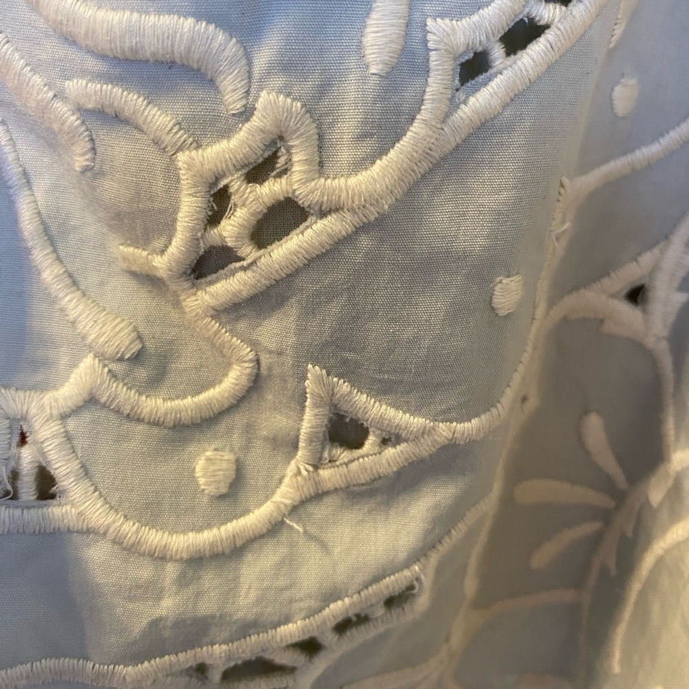 NWT SEA New York Blaire Eyelet Sleeveless Dress Size 4 - Picture 16 of 16